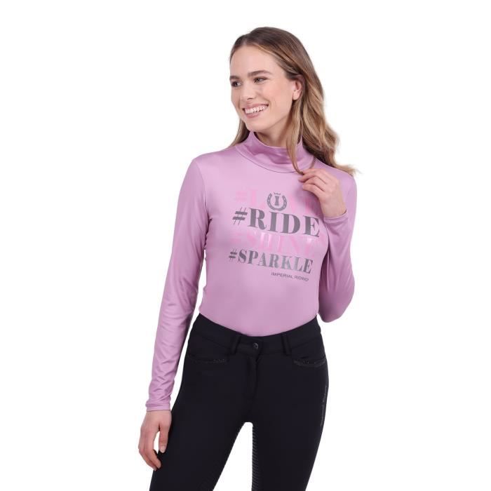Sous pull femme Imperial Riding Hashtag bloom pink XS Bloom