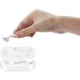 Ecouteurs intra-auriculaire, Huawei [Freebuds] Ecouteurs sans fil design et pratique, résistant à l eau Huawei - Blanc-3
