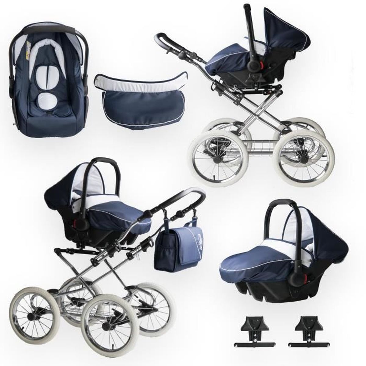 acheter poussette combinée