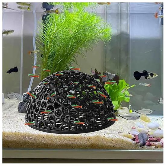Grotte Pour Aquarium - Cachette Pour Crevettes, Betta, Tortues | Abri Naturel Eau Douce & Eau Salée - 11