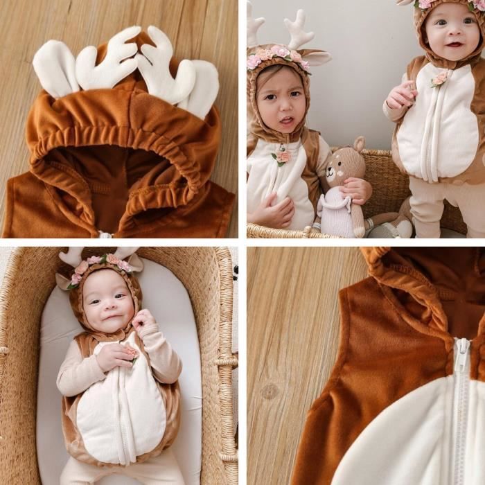 Gigoteuse Sac de Couchage sans Manches Combinaison d hiver Chaud Grenouillere a Capuche Fermeture a Glissiere pour Bebe Tout petit Cdiscount Puericulture Eveil bebe