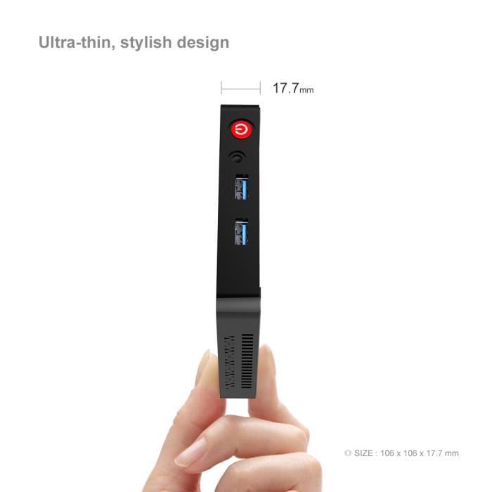 MINI PC Beelink T4 - Stockage 64 Go - RAM 4Go3