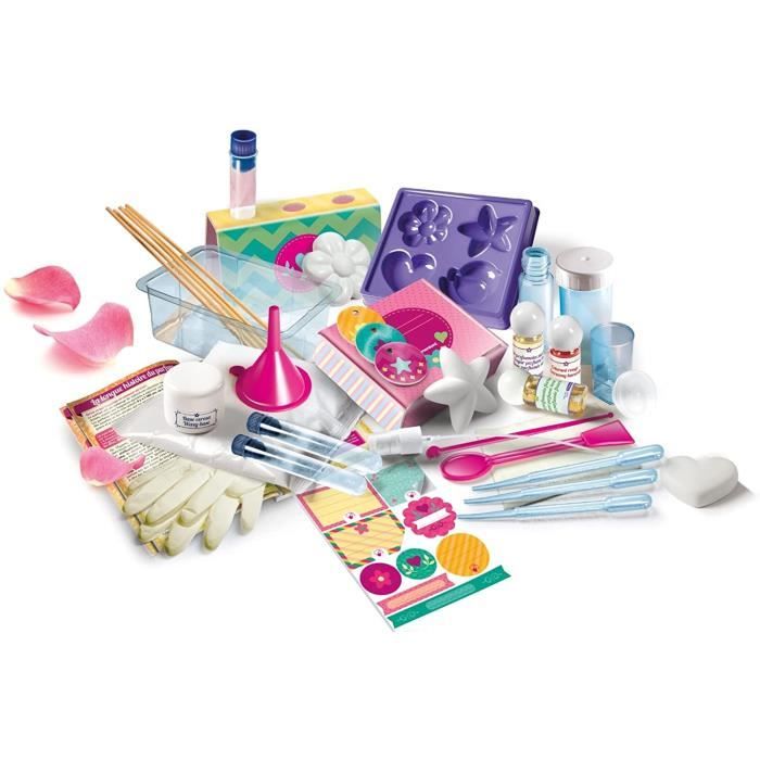 Clementoni - 52532 - Science Et Jeu Lab - Savons Moelleux - Laboratoire Fille, Jeu Scientifique