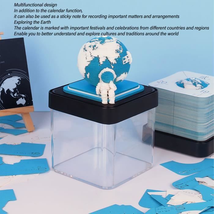Dioche Calendrier 2024 3D en Papier d'Art - Cdiscount Beaux-Arts et Loisirs  créatifs