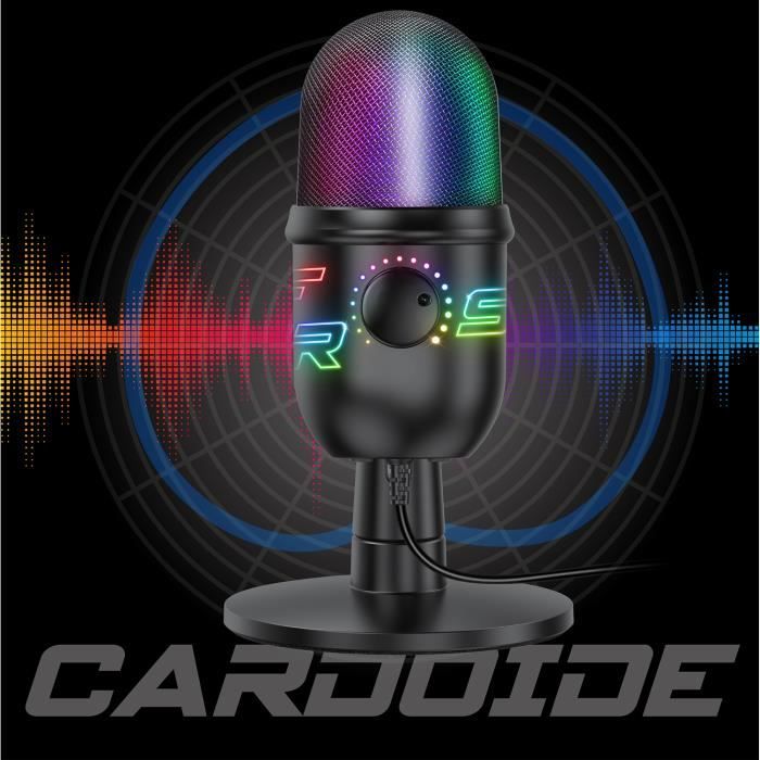 Spirit Of Gamer, Micro Gaming PC RGB sur Pied, Enregistrez votre Voix  Facilement, Idéal pour ASMR, Streaming, , Podcast - Cdiscount  Informatique