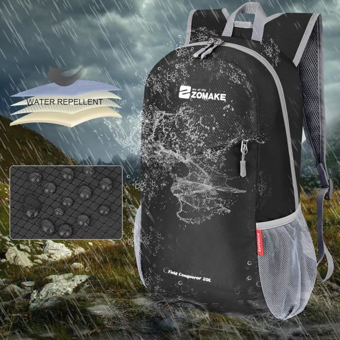 Petit Sac A Dos Pliable 20L Ultra Leger Sac A Dos Randonnee Sac De Voyage Pour Homme Femme Sports Et Plein Air L13848 Cdiscount Bagagerie Maroquinerie