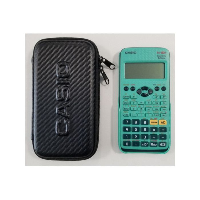 Étui De Protection Rose Pour Calculatrice Casio FX-92 College - Coque Rigide Robuste