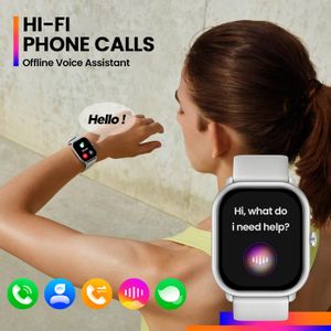 Montre Connectée Gard Pro Health 2 Plus - Tracker Fitness, Téléphonie, IP67