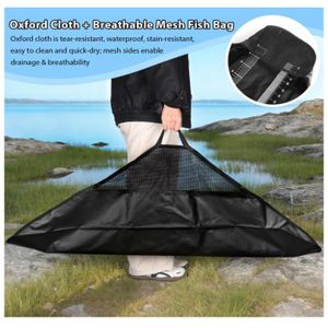Sac De Pesée Pour Poisson – Pliable, étanche, Tige Fibre De Verre, Oxford 600D, 117 X 42 X 36 Cm, Pour Carpe Et Bar