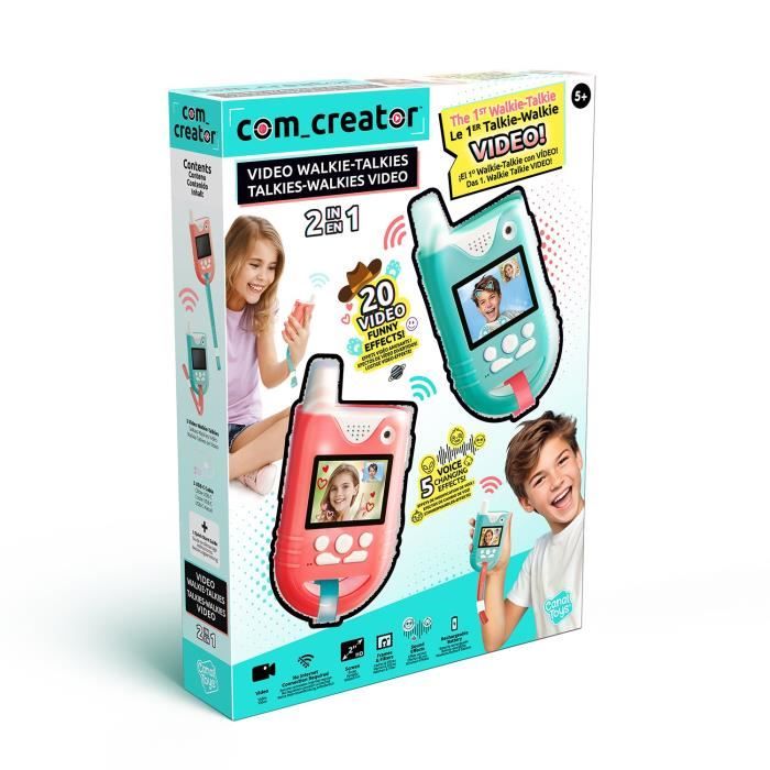 Talkie walkie Enfant Rechargeable 8 Canaux 99 Codes Privés Verrouillage Talkie walkie Enfant Rechargeable 8 Canaux 99 Codes Privés Verrouillage