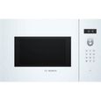 Bosch Serie | 6 BEL554MW0 Four micro-ondes grill intégrable 25 litres 900 Watt blanc-0