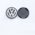 Lot de 4 centre de roue cache moyeu Remplacement pour Volkswagen 58mm（C5013K58）-0