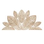 Déco murale Feuilles MEERA - 160x80cm - Papier Tressé - Atmosphera Créateur d'Intérieur