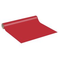 Rouleau adhésif décoratif Vinyle au Mètre 40 couleurs - Lavable Imperméable Mur Cuisine Meubles - 60cmx40m - Rouge cerise