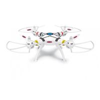 Drone radiocommandé PayLoad AHP 2,4GHz - Blanc - Portée 300m - Autonomie 10 min