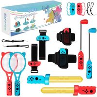 OLDZHU Kit d'accessoires de Sport 12 en 1 Compatible avec Nintendo Switch