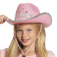 Chapeau de cowboy - Cow-boy - Rose - Fille