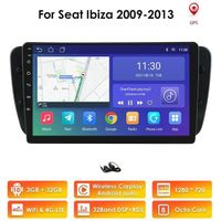 Autoradio 3G+32G Android 11 pour Seat Ibiza 6j 2009 2010 2011 2012 2013 Navigation GPS lecteur multimédia 2Din Carplay Bluetooth
