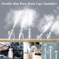 TD® HUMIDIFICATEUR Mini bouteille d'eau portable Vapeur Air Humidificateur Avec USB-Traitement Purificateur d'Air voiture et maison