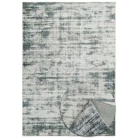 Tapis Modern Abstrait - Doux - Lavable en Machine - Antidérapant - Fibre Polyester Premium - Bleu - 120x160cm