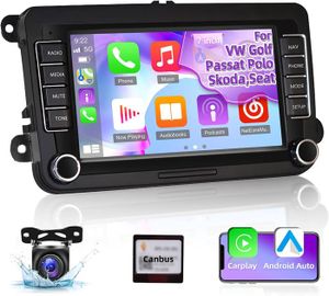 AUTORADIO Autoradio Android 2 DIN avec Carplay/Android Auto 