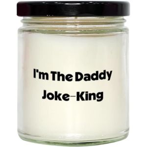 BOUGIE DÉCORATIVE Bougie Parfumée Gag Daddy, I'M The Daddy Joke-King