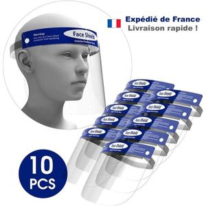 Visiere de Protection Lunettes de Protection en Plastique réutilisables pour Le Visage Visière de Protection de sécurité Anti-crachats pour Hommes et Femmes Visiere de Protection Lunettes de Protection en Plastique réutilisables pour Le Visage Visière de Protection de sécurité Anti-crachats pour Hommes et Femmes