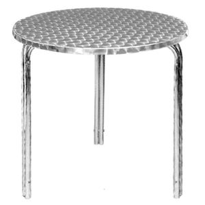TABLE DE JARDIN  Table ronde Bistro empilable Bolero 600 mm