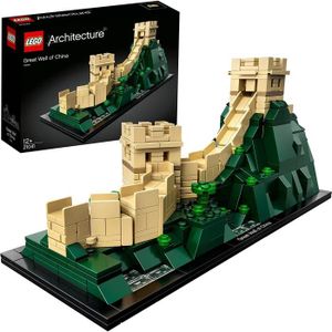 ASSEMBLAGE CONSTRUCTION LEGO Architecture - La Grande Muraille de Chine - 21041 - Jeu de Construction