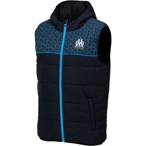 VESTE DE FOOTBALL – MANTEAU DE FOOTBALL – DOUDOUNE DE FOOTBALL  Doudoune fan sans manche OM - Collection officiell