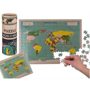 Puzzle 300 pièces : Carte du monde - N/A - Kiabi - 12.56€