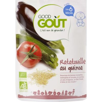 Promo Plat Bébé Bio Dès 6 Mois Ratatouille Au Quinoa good Goût -50% Sur Le 2eme Article Immediatement 702012 Promo Plat Bébé Bio Dès 6 Mois Ratatouille Au Quinoa good Goût -50% Sur Le 2eme Article Immediatement 702012