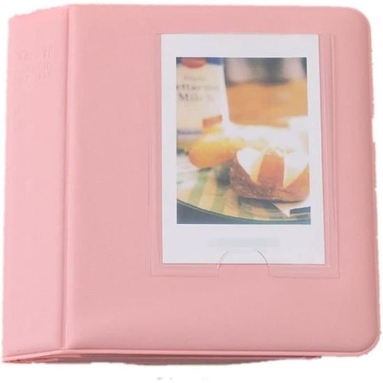 Album Photo à Poches Fuji Pour Instax Mini (64 Photos) - Original, Pour Ranger Et Protéger Vos Mini Instantanés