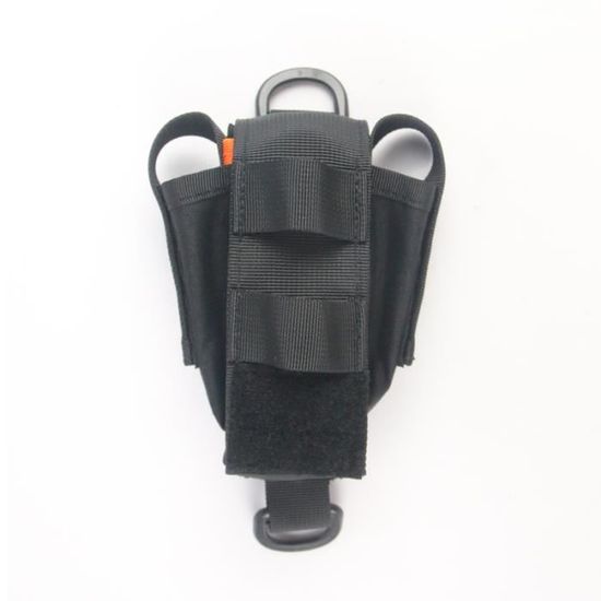Pochette Tactique Noire – 25 Munitions Calibre 12 Ou Cartouches CO2