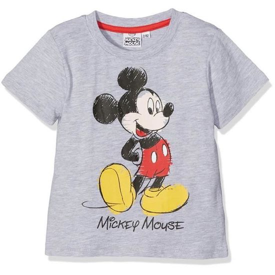 Disney garçons imprimer mickey mouse top t-shirt 3 ans à 8 ans 