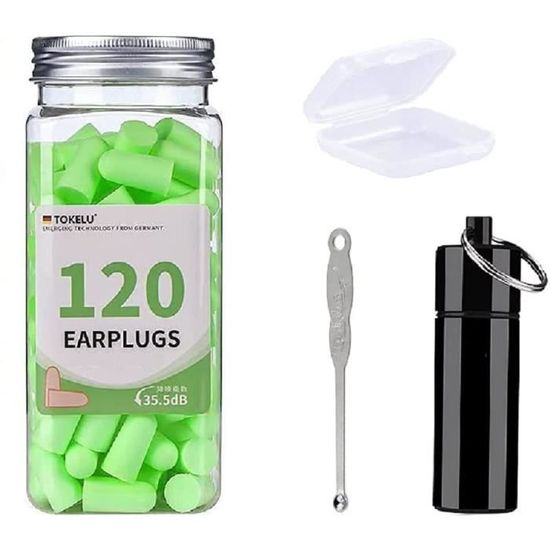 Lot De 10 Paires De Bouchons D'oreilles Flottants Pour Enfants Et