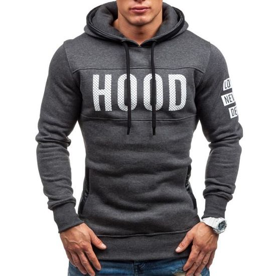 sweat a capuche homme cdiscount