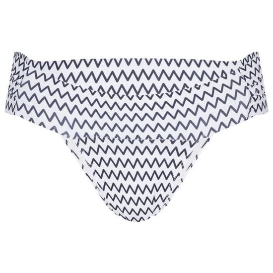 Slip De Bikini Femme Bellivalini - Taille Basse, échancré, En Tissu Italien Résistant UV (UPF 50+)