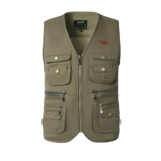 Gilet de peche grande taille outlet