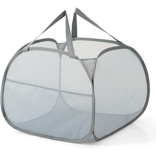3 Pièces Panier A Linge Pliable, Pop-Up Panier Linge Pliable Pop Up Panier Linge Pliable Paniers A Linge Pliables En Maille Filet Panier Linge Panier A Linge Pliable Avec 97119939