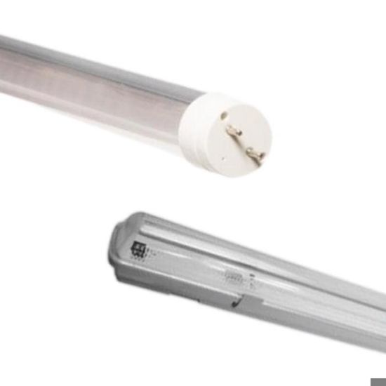 Réglette LED Étanche 60cm 18W IP65 - Blanc Froid 6000K-8000K - 1500 Lumens - SILAMP - 6