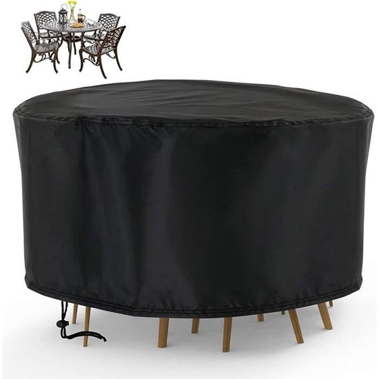 Housse Table Jardin Ronde Housse De Table Jardin TOOSOAR Ronde 120x75cm - Oxford Indéchirable Résistant UV Housse Ronde Patio Housse Table Jardin Ronde Housse De Table Jardin TOOSOAR Ronde 120x75cm - Oxford Indéchirable Résistant UV Housse Ronde Patio
