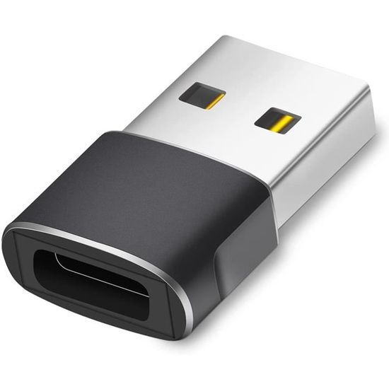 Adaptateur USB-C Double 3.1 Fileté - 10 Gbit/s