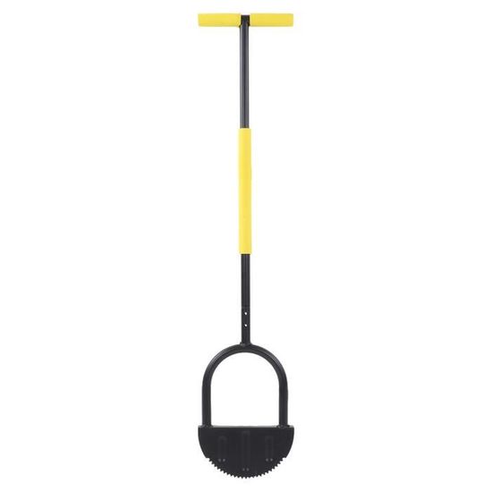 Coupe-Bordure Manuel Demi-Lune 108cm Avec Poignée En T - Outil De Bordure Jardin Robuste Pour Pelouse Et Paysage