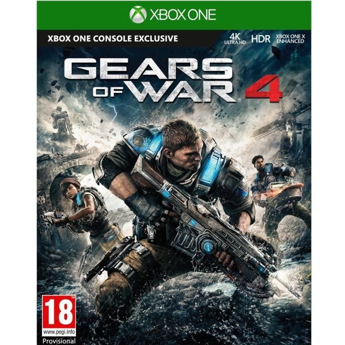 Microsoft Gears Of War 4 Jeu Xbox One