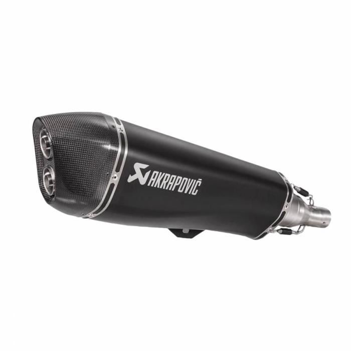 Pot maxiscooter akrapovic pour piaggio 500 mp3 hpe 2020+, mp3 lt, mp3 (silencieux seul black) (s-pi5so1-hraassbl) (homologue ce)