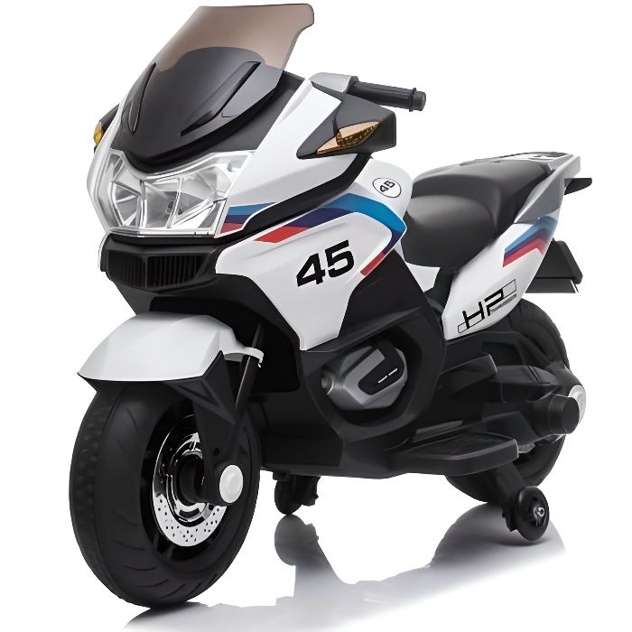 Moto électrique ATAA Eolos 12v Blanc - Moto électique pour enfant avec batterie
