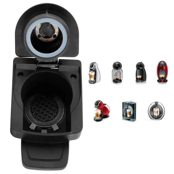 ZER Adaptateur de Capsule Accessoire Machine à Café pour DOLCE GUSTO Capsules Jetables-Réutilisables