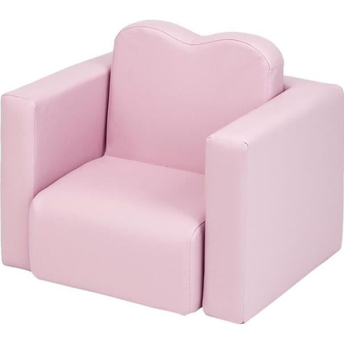 Table et chaise multifonctionnelles pour enfant - Rose