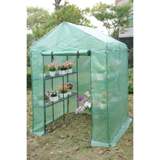 SERRE SOUPLE 8 ETAGERES - 143 x 143 x 195 cm